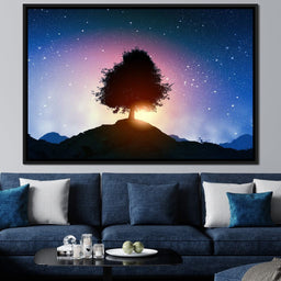 Spectacular Otherworldly Sunset - NicheCanvas