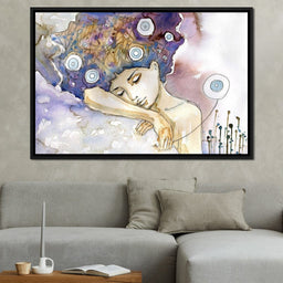 Lost in her Dreams - NicheCanvas