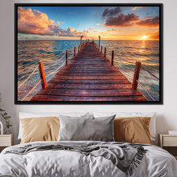 West Coast Sunset - NicheCanvas