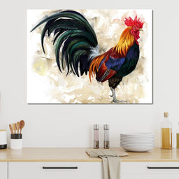 Rooster Canvas - NicheCanvas