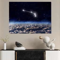 Aries Horoscope Constellation - NicheCanvas