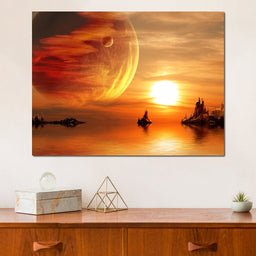 Otherworldly Scenery - NicheCanvas