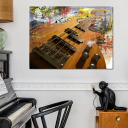 Bass Guitar - NicheCanvas
