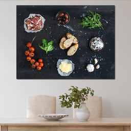 Sandwich Ingredients - NicheCanvas