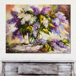 Lilac Bouquet - NicheCanvas
