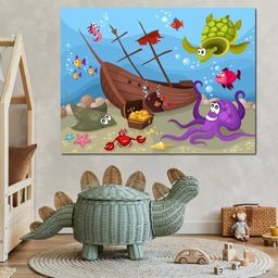 Sunken Treasure - NicheCanvas