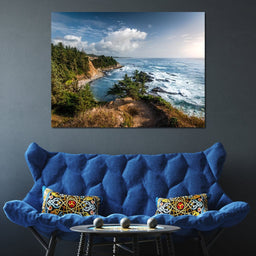 Blue Coast - Lucas Moore - NicheCanvas