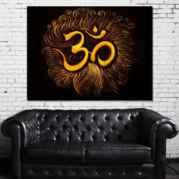 Golden OM - NicheCanvas