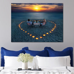 Valentine's Day Dinner - NicheCanvas