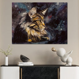 Night Cat - NicheCanvas