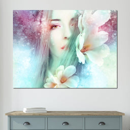 Spring Lady - NicheCanvas