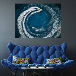 Boat Circle - NicheCanvas