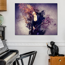 Guitar Splash - NicheCanvas