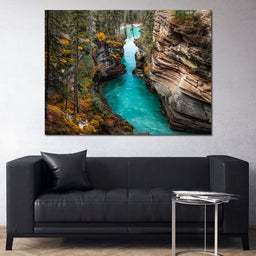 Athabasca Falls - NicheCanvas