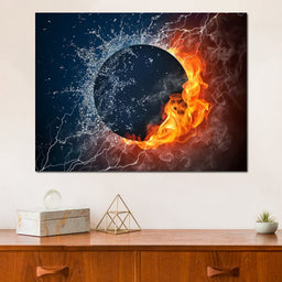 Black Hole Elements - NicheCanvas