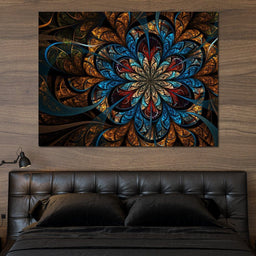 Blue Shadow - NicheCanvas