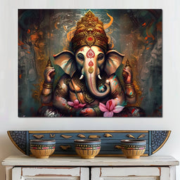Ganesha's Wealth - NicheCanvas