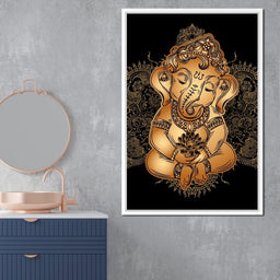 Baby Ganesh - NicheCanvas