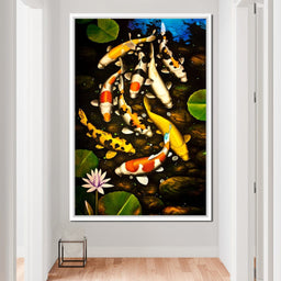 Koi Fishes - NicheCanvas