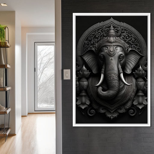 Ganesha's Might Canvas Print