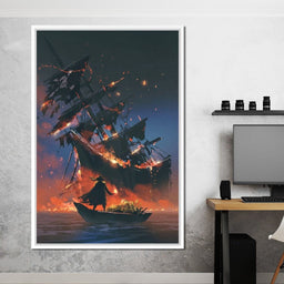 Stealing The Treasure - NicheCanvas