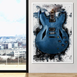 Dave Grohl's Electric Guitar - Abraham Szomor - NicheCanvas