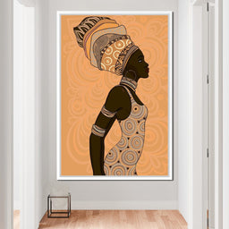 African Lady - NicheCanvas