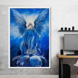Blue Angel - NicheCanvas