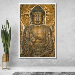 Buddhist Mural - NicheCanvas