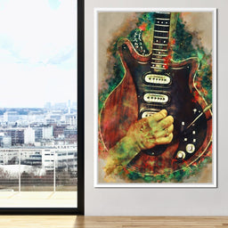 Brian May's Guitar - Abraham Szomor - NicheCanvas