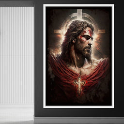 Floral Cross 08 - Neal Hackett - NicheCanvas