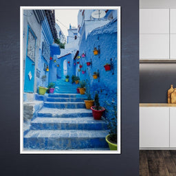 Chefchaouen - Blue village in Morocco - NicheCanvas