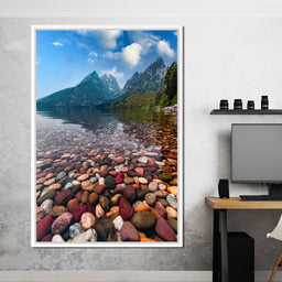 Colored Pebbles - Lucas Moore - NicheCanvas