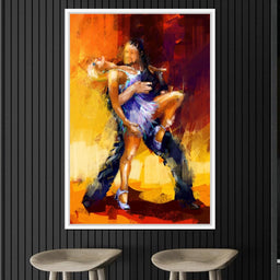 Rumba Dancers - NicheCanvas