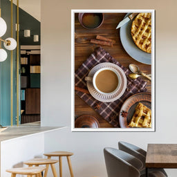 Cup of Coffee with Sugar Pie - NicheCanvas