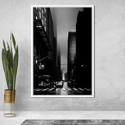 Downtown Toronto Fogfest no35 - Brian Carson - NicheCanvas