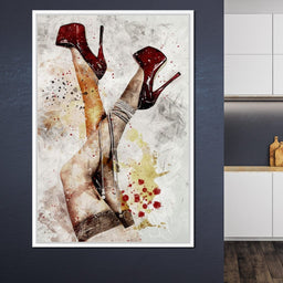 Heels and Pearls - Vizahn Burger - NicheCanvas