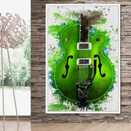 Brian Setzer's Guitar - Abraham Szomor - NicheCanvas