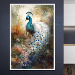 Peacock Serenity - NicheCanvas