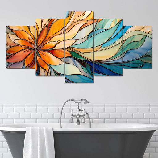 Amber Waves of Petal Patterns - Cole Williams Canvas Print