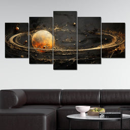 Golden Morningstar - Tanni Cylon - NicheCanvas