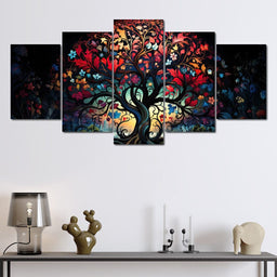 Four Seasons of the Tree of Love - NicheCanvas