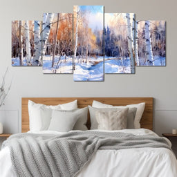 Christmas Morning Walk - NicheCanvas