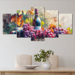 Wine and Vines Vista - NicheCanvas