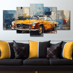 Retro Golden Classics - NicheCanvas