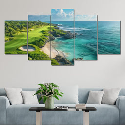 Emerald Shores Serenade - NicheCanvas