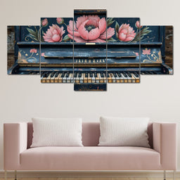 Floral Music Collection 08 - Wildrose Creations - NicheCanvas