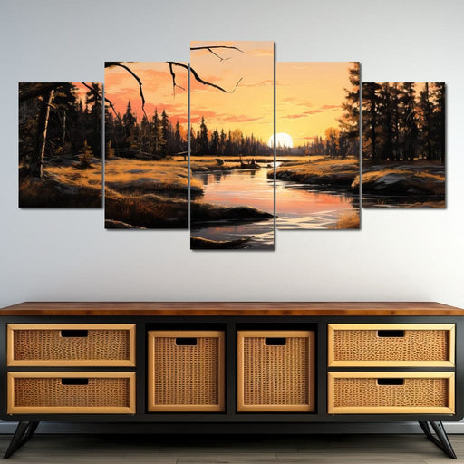Sunset Wall Art Beautiful framed décor for your home or office