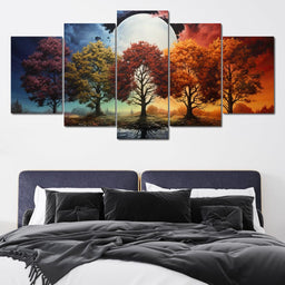 Four Seasons Forest - NicheCanvas
