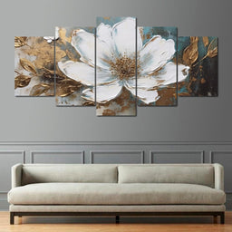 Elegant Flower Bloom 02 - Tanni Cylon - NicheCanvas